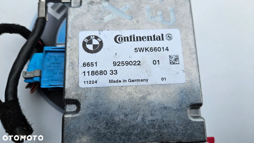 BMW X5 E70 X6 E71 Sterownik systemów opartych na kamerach Moduł kamer   9259022 - 2