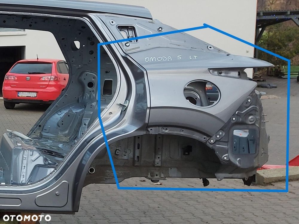 Chery Omoda 5 2024 błotnik poszycie ćwiartka lewa lewy tył  omo5,9487646746 - 1