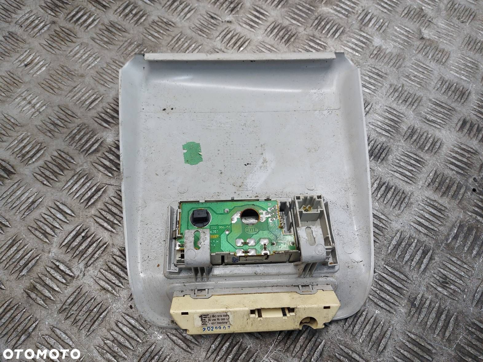 LAMPKA PODSUFITKI + ZEGAREK VOLKSWAGEN SHARAN MK1 7M0919203B 1H0959728 - 3