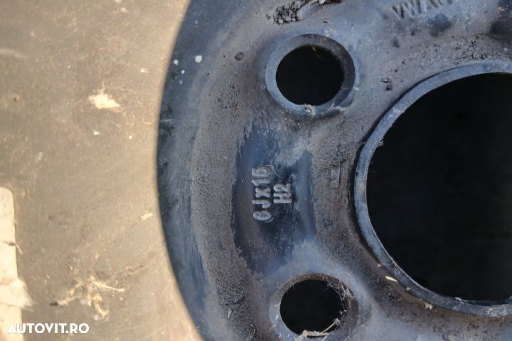 Roata de rezerva R15 6Q0601027M 195/55 R15 6JX15H2 ET48 6Q0601027M 19 - 3
