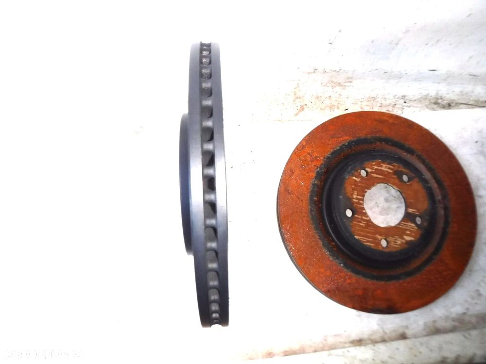 renault koleos ii x trail  tarcze hamulcowe przód 320mm nowe oryginał - 5