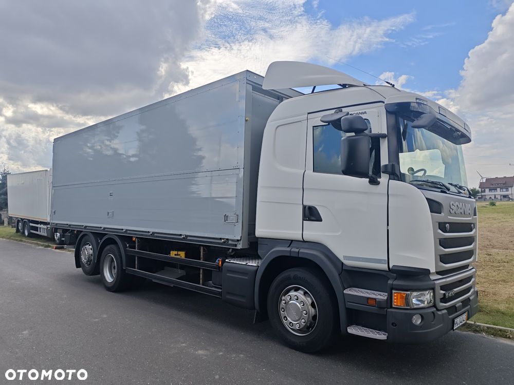 Scania SCANIA R 450 * G410 *  * izoterma * kontener * napojówka*przewierty * bok otwierany * - 1