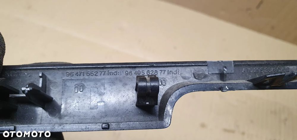 Listwa dekor deski konsoli Peugeot 407 9649552677 9647155277 9649562877 - 4