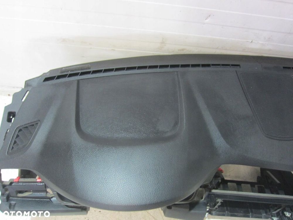 BMW F10 F11 DESKA ROZDZIELCZA KONSOLA CZARNA AIRBAG ORYGINAŁ 51459207381 - 6