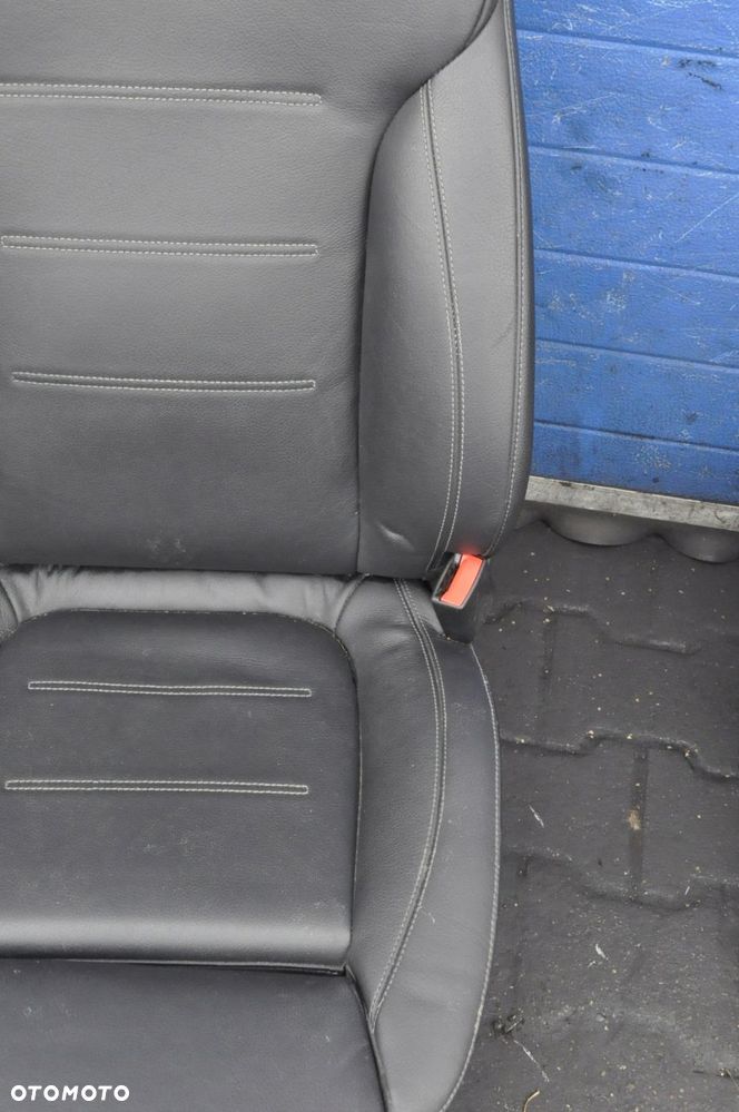 MERCEDES W177 FOTEL LEWY PRZÓD SKÓRA ELEKTRYKA ANGLIK - 4