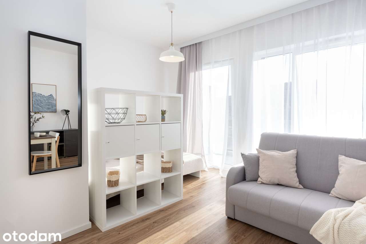 Piękne studio z balkonem|Rakowicka|obik UEK|pet friendly