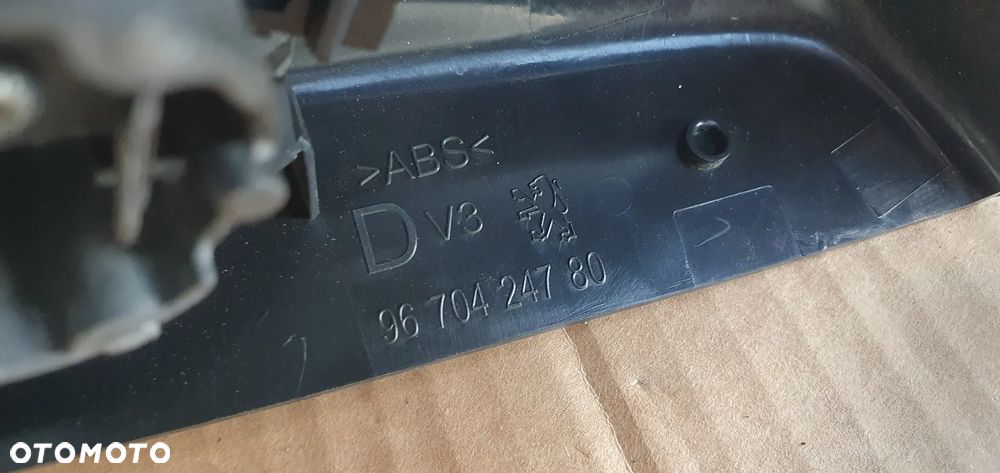 Lusterko wsteczne fotochromatyczne fotochrom obudowa Peugeot 508 I Lift 96758889XT - 7