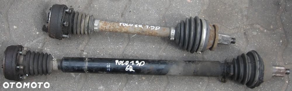 półoś lewa prawa FABIA I POLO 1.9D SKODA 6Q - 1