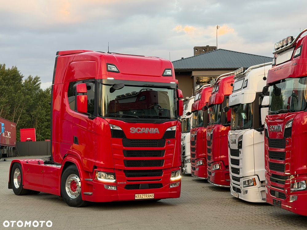 Scania 540S na starym silniku pojedyncze głowice bez egr perfekcyjny stan cala na poduszkach z Niemiec kontrakt ASO - 7