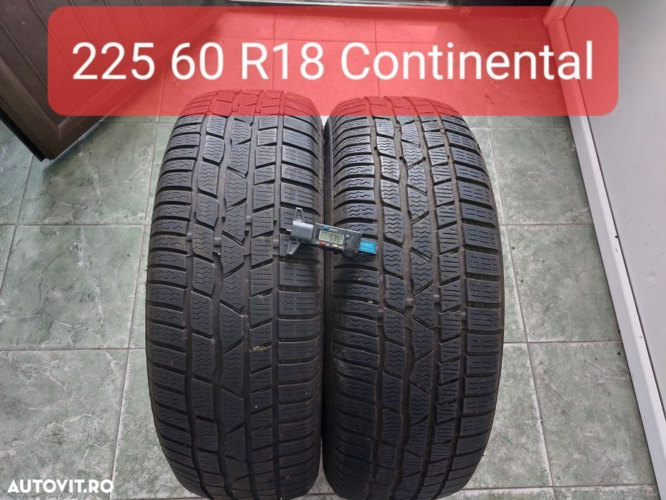 2 anvelope 225/60 R18 Continental - 1