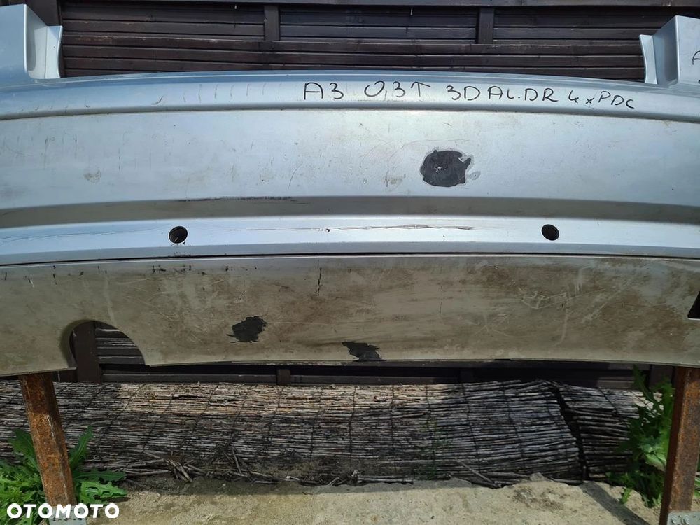 Zderzak tył Audi A3 8P 2003-2008r. 3 drzwi - 2