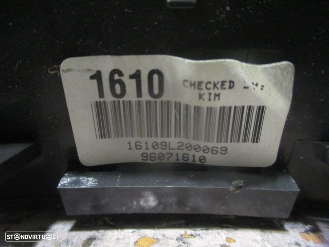 Comando Sofagem 96071610 CHEVROLET SPARK 2010 1.0 68CV 5P PRETO - 5
