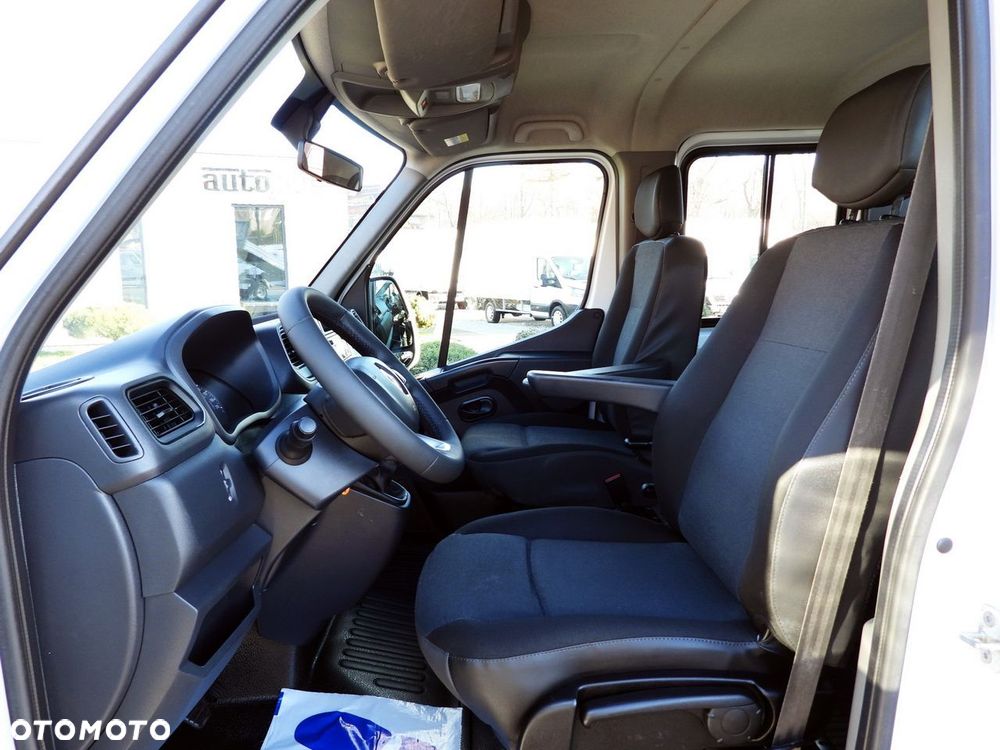 Renault MASTER WYWROTKA PODWÓJNA KABINA DOKA 6 MIEJSC TEMPOMAT LEDY BLIŹNIACZE KOŁA KLIMATYZACJA  130KM - 27