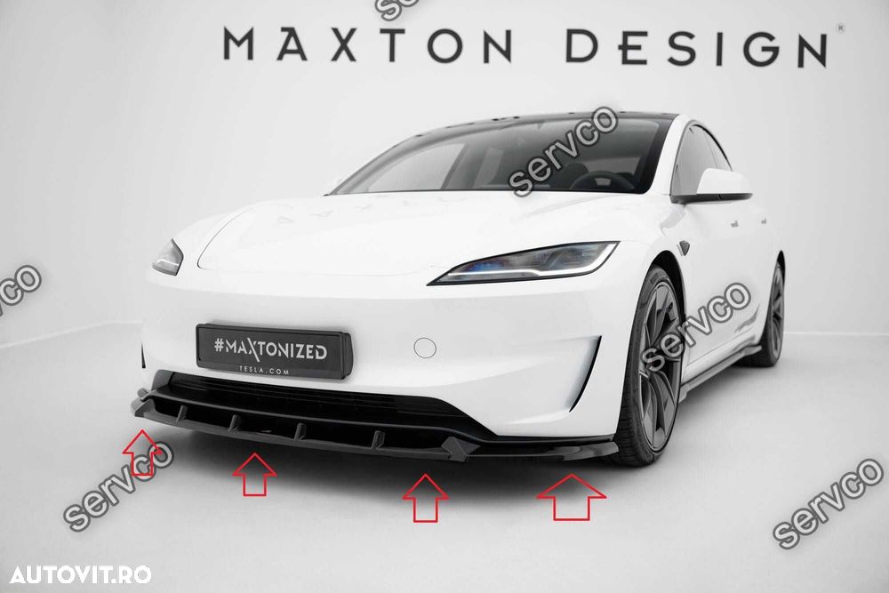 Prelungire bara fata Tesla Model 3 Performance Mk1 2023- v7 - Maxton - 4