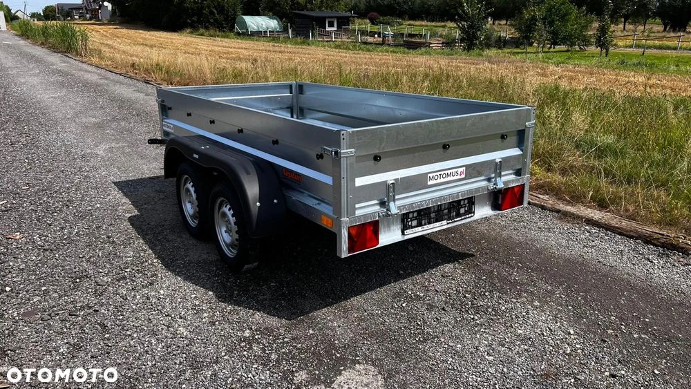 Neptun Przyczepa Neptun N7-263 2rt 263x129x40 2 osiowa DMC 750 kg solidna mocna dowoz pod dom - 4