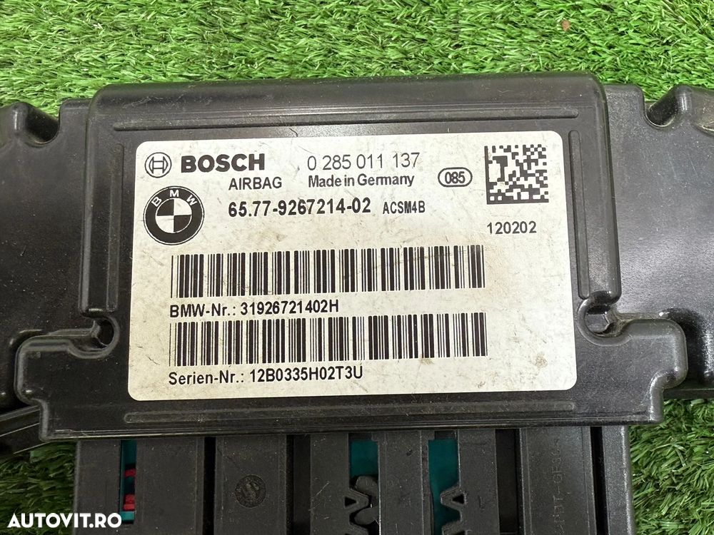 AIRBAG CALCULATOR (2 BUC.) BMW 116I SERIA 1 F20 F21 2012 2011-2019 / BMW 318D F30 2.0 DIESEL 2013 2011-2019 COD OEM 6577926721402 6577929649401 - 6