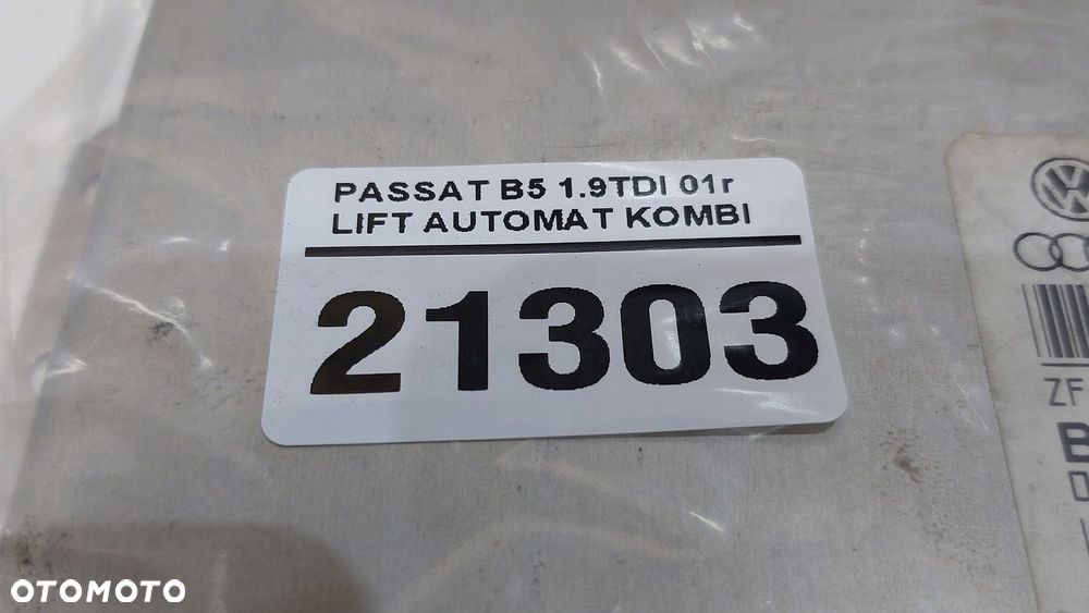 STEROWNIK SKRZYNI BIEGÓW VW PASSAT B5 LIFT 1.9TDI AUTOMAT 3B0927156S - 5