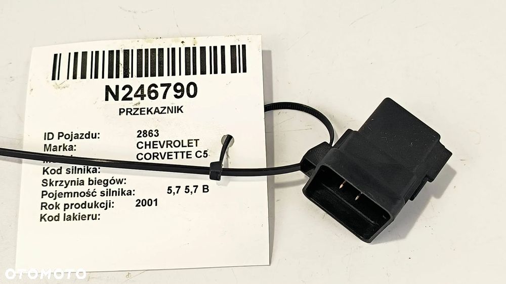 Przekaźnik 12177235  12177233 Corvette Corvette C5 2003r. - 5