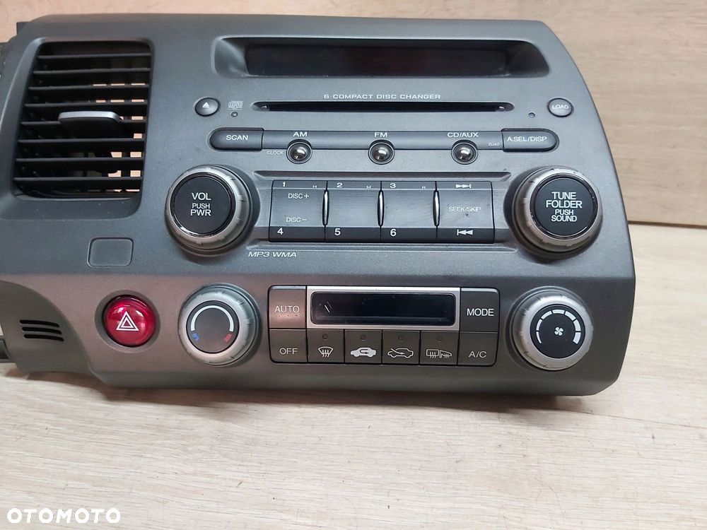 Honda Civic VIII Radio CD oryginał SEDAN 39100-SNA-P610 - 3