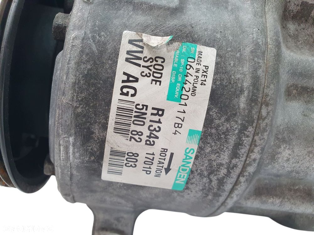 SPRĘŻARKA KLIMATYZACJI VW Golf V Passat B6 1.9 TDI 5N0820803 5N0 820 803 - 6