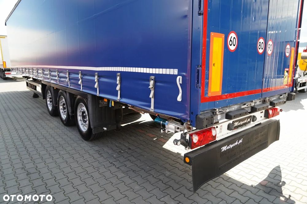 Schmitz Cargobull FIRANKA VARIOS / PODNOSZONY DACH / OPONY 385/55 R22,5 / 2016 ROK - 11