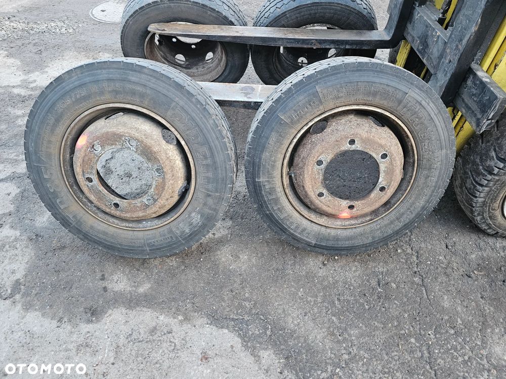 KOŁA KOŁO FELGI FELGA OPONY IVECO EUROCARGO PIRELLI TR85 205/75 17,5 R17.5 - 6