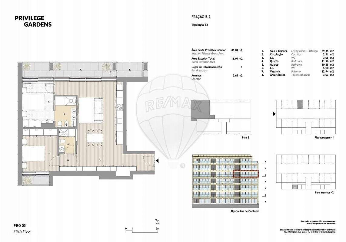 Apartamento T2 para venda - Grande imagem: 3/13