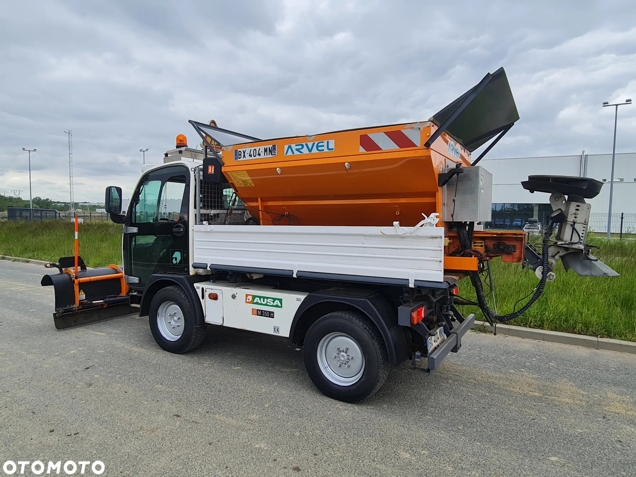Multicar Tremo 2011 Ausa M350H Wywrotka 4x4 Solarka Arvel Pług Ladog Kompletny Zestaw - 16