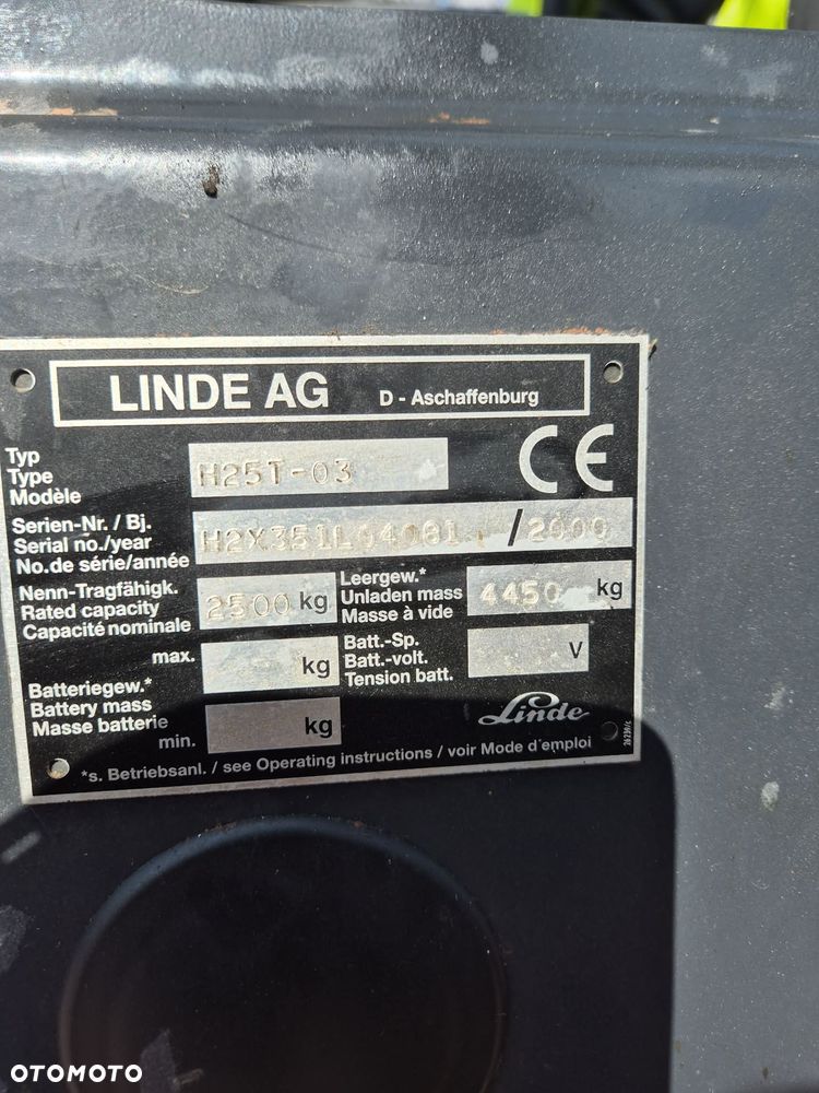 Linde H25-03 - 9