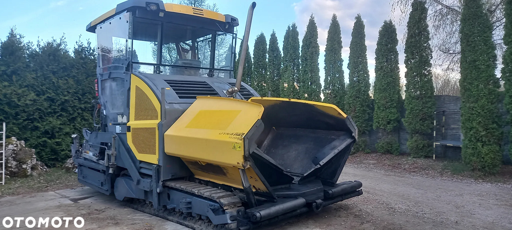Dynapac Atlas Copco SD2500CS Rozściełacz Asfaltu na gąsienicach 2015rok układarka 2,5-5m Niwelacja, stan bdb - 4