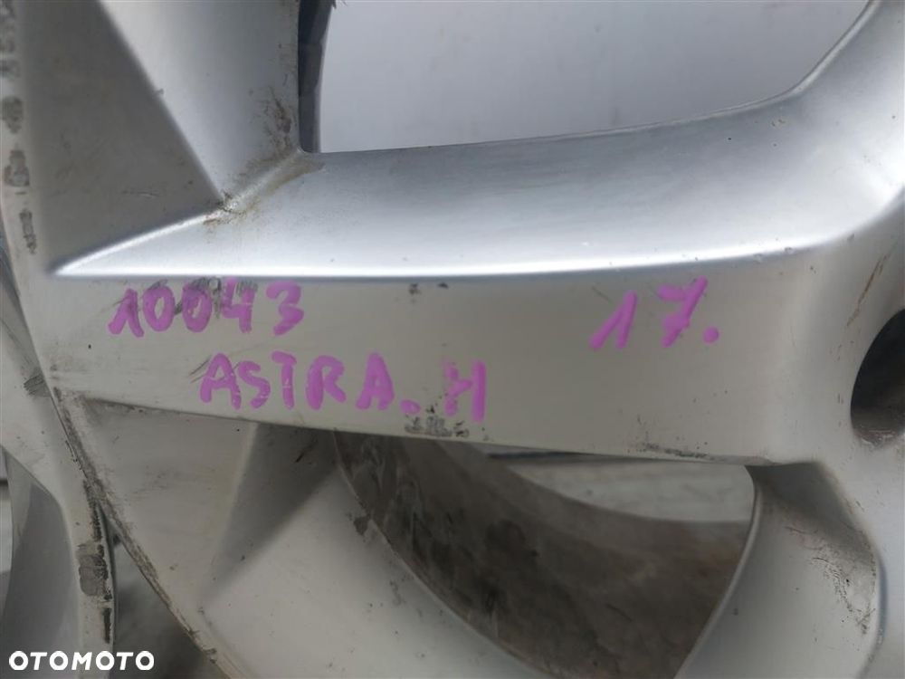 Alufelgi FELGI ALUMINIOWE 2 SZT Opel Astra H  6.5X17 " 4X100 ORYGINAŁ - 10
