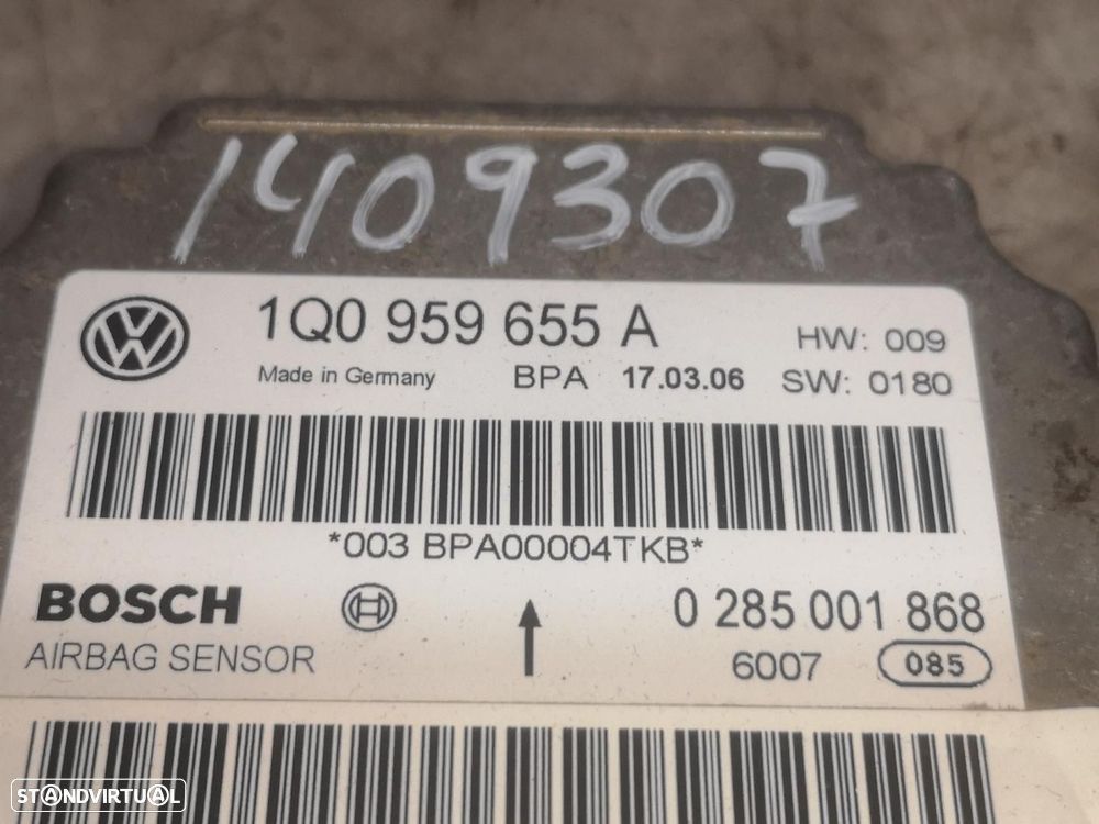 CENTRALINA DE AIRBAG VOLKSWAGEN EOS 1F72006 - 1