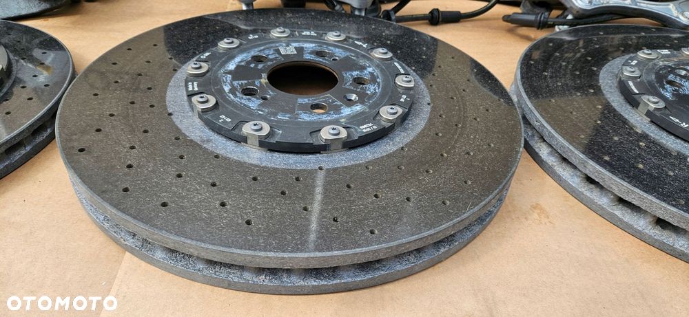 audi s6 rs6 s7 rs7 c7 4g hamulce ceramiczne ceramika tarcze zaciski klocki - 7