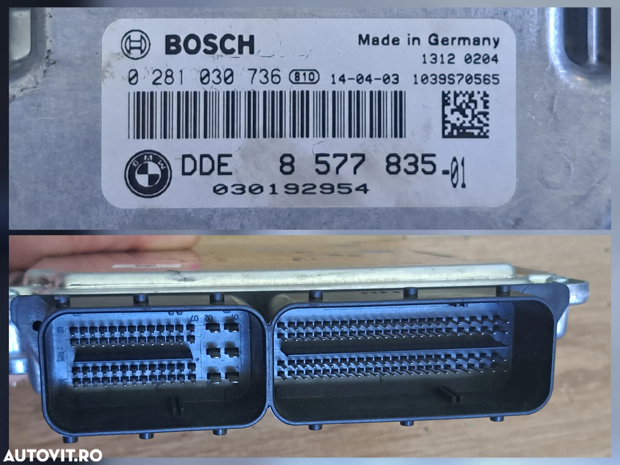Kit pornire - calculator motor, modul CAS 4, cheie - original BMW F07+LCI F10+LCI F11+LCI F06+LCI F12+LCI F13+LCI F01+LCI F02+LCI F03+LCI F04 F25 F26 - 3