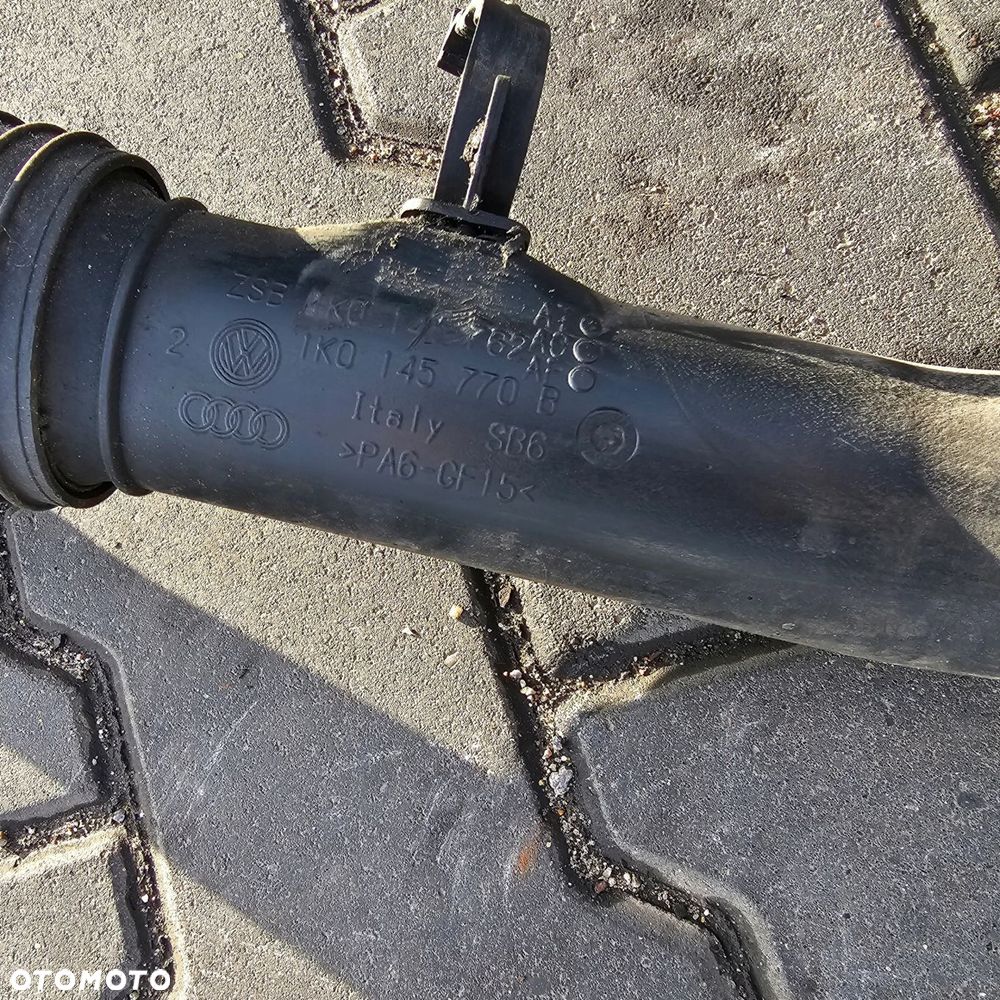 VW T5 1.9 TDI przewód wąż intercoolera 1K0145770B - 6