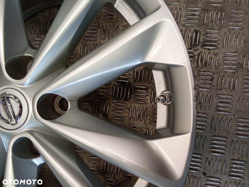 Felgi Nissan Qashqai Juke Altima Leaf Pulsar 7Jx17 et40 5x114,3 CZUJNIKI - 9
