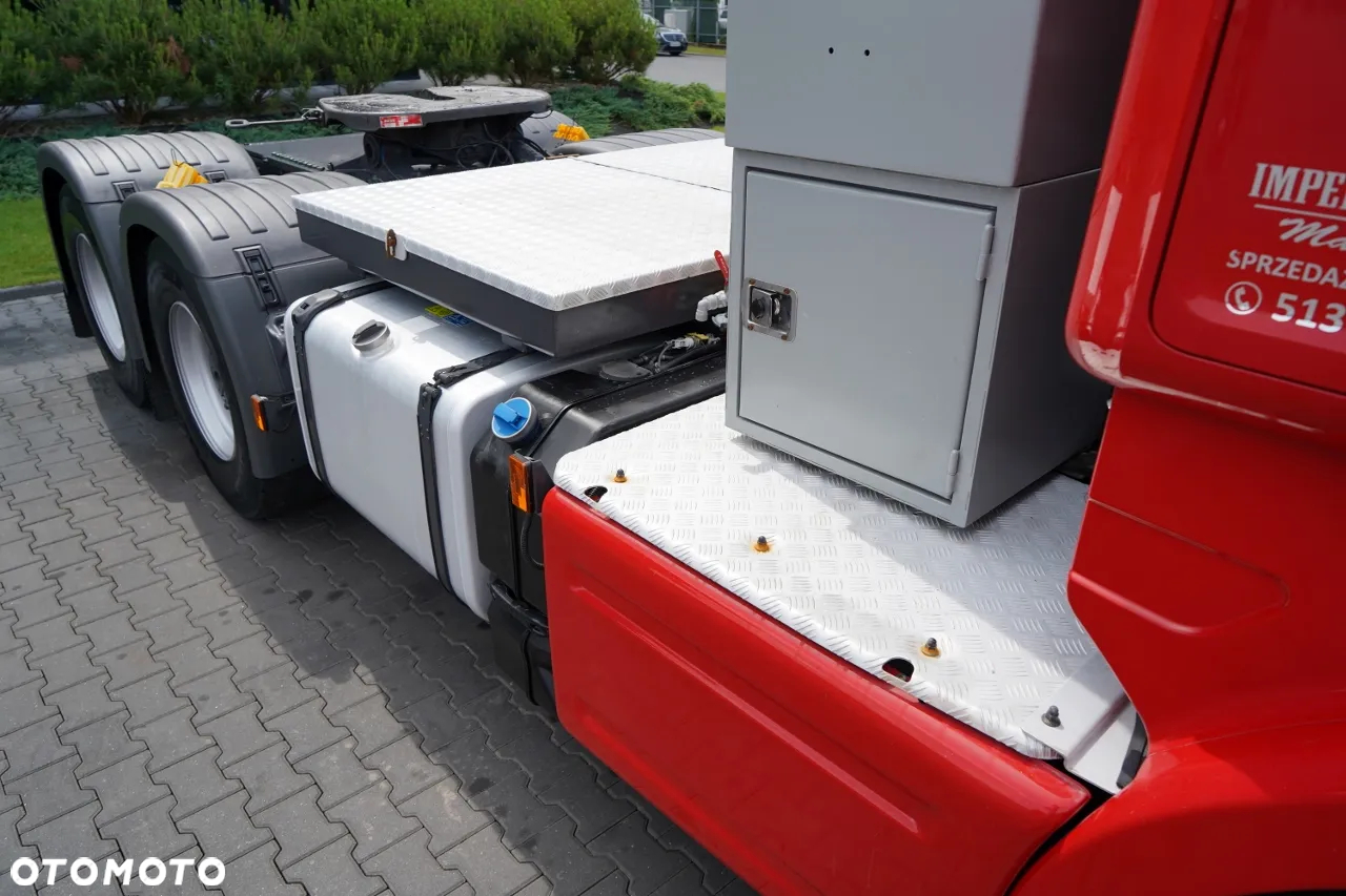 Scania R 580 / V8 / 6x4 / DMC: 150.000 KG / RETARDER / KLIMA POSTOJOWA   / PEŁNY ADR  / 3 OSIOWY CIĄGNIK SIODŁOWY / SPROWADZONY - 16