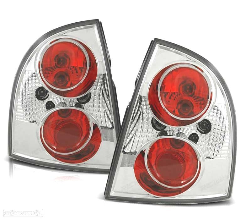 FAROLINS VOLKSWAGEN VW PASSAT 3BG 00-05 SEDAN CROMADO - 1