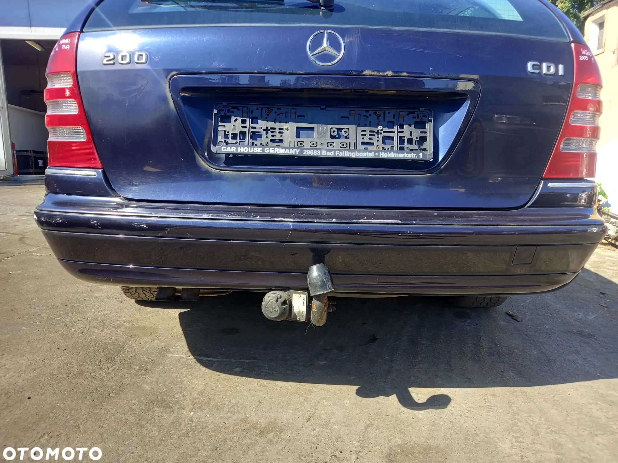 MERCEDES C W203 ZDERZAK TYŁ TYLNY TYLNI 359 KOMBI - 1