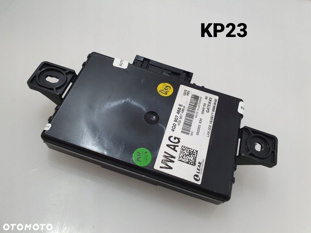 AUDI A6 A7 S6 S7 RS7 MODUŁ STEROWNIK GATEWAY 4G0907468E ORYGINAŁ SUPER STAN - 1