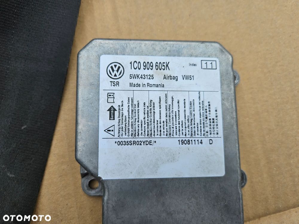 Skoda Roomster, Fabia II, Poduszki, Pasy, Sensor - 2