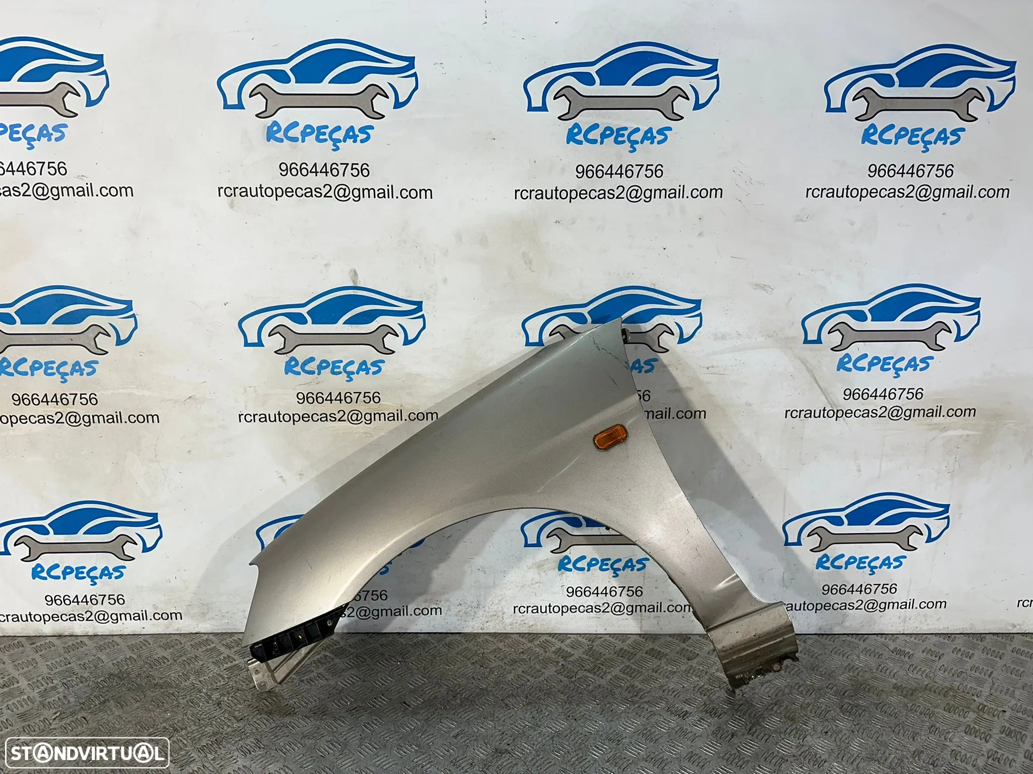 Guardalamas Frente Frontal Esquerdo Honda Civic 7 MK7 Sedan ES EP 2000 - 2005 - 3