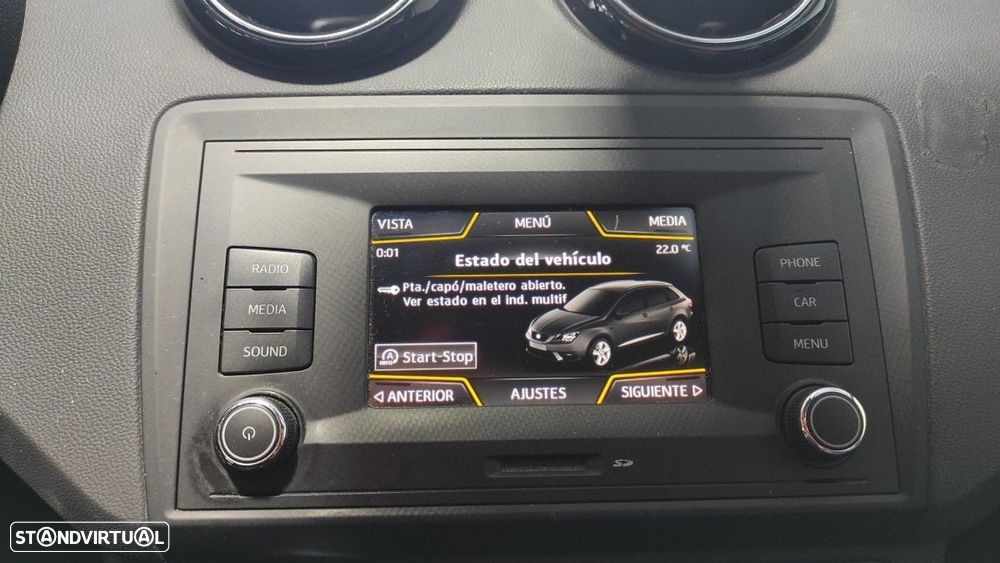 SISTEMA AUDIO / RADIO CD SEAT IBIZA (6P1) FR - 12