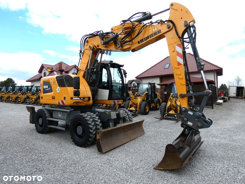 Liebherr A914 Compact / Super Stan / SPEEDER / Łapy + Pług / - 2