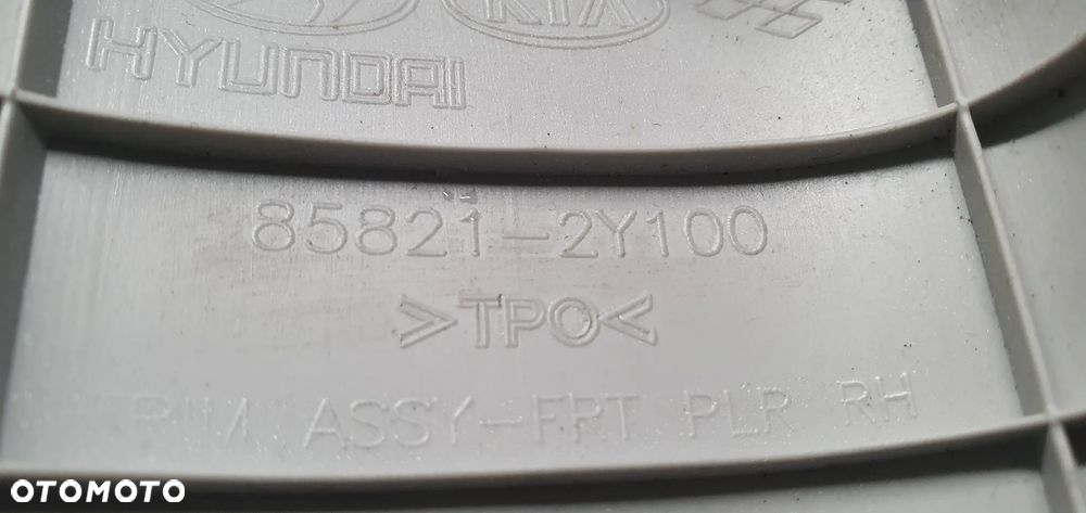 Osłona słupka prawy przód przednia prawa Hyundai IX35 85820-2Y100 - 6