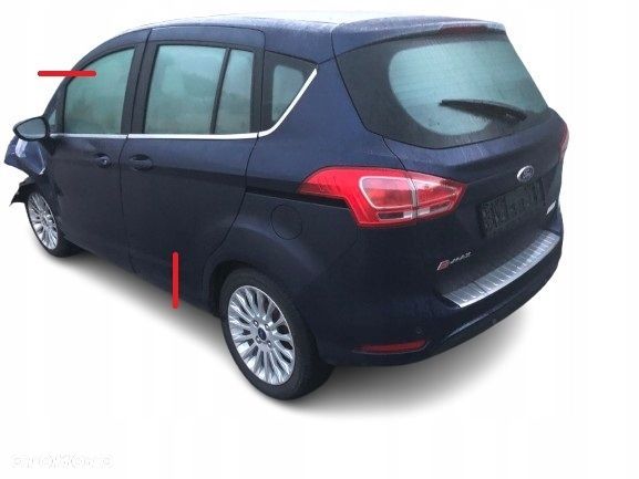 B-MAX 12-17 TITANIUM DRZWI PRZÓD TYŁ LEWE GOŁE INK BLUE METALIC LC - 1