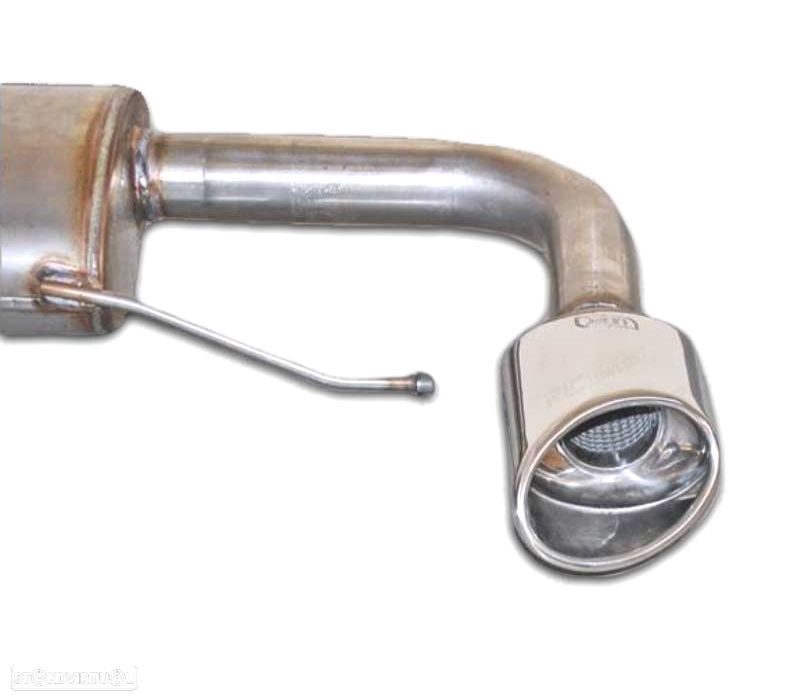 LINHA DE ESCAPE PARA AUDI TT 8J 06-14 CROMADO - 2