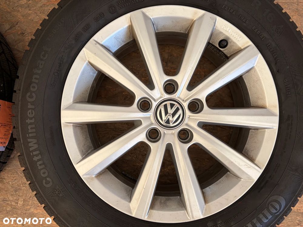Felgi aluminiowe opony zimowe VW PASSAT B8 215/60 R16 6.5Jx16 ET42 - 11