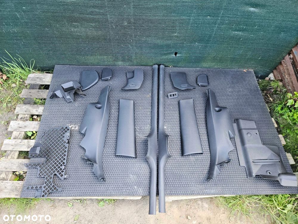 Osłona Słupka Progu Plastik Deski Tapicerka Konsoli Wnetrza Ciemna Europa Skoda Octavia I 1 FL Lift - 1