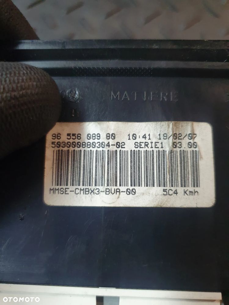 LICZNIK ZEGARY CITROEN C5 I  LIFT AUTOMAT EUROPA 9655608880 BENZYNA 2.0 - 5